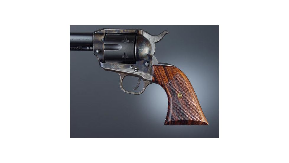 Hogue Colt Single Action Coco Bolo Cowboy Panels, Checkered 50861