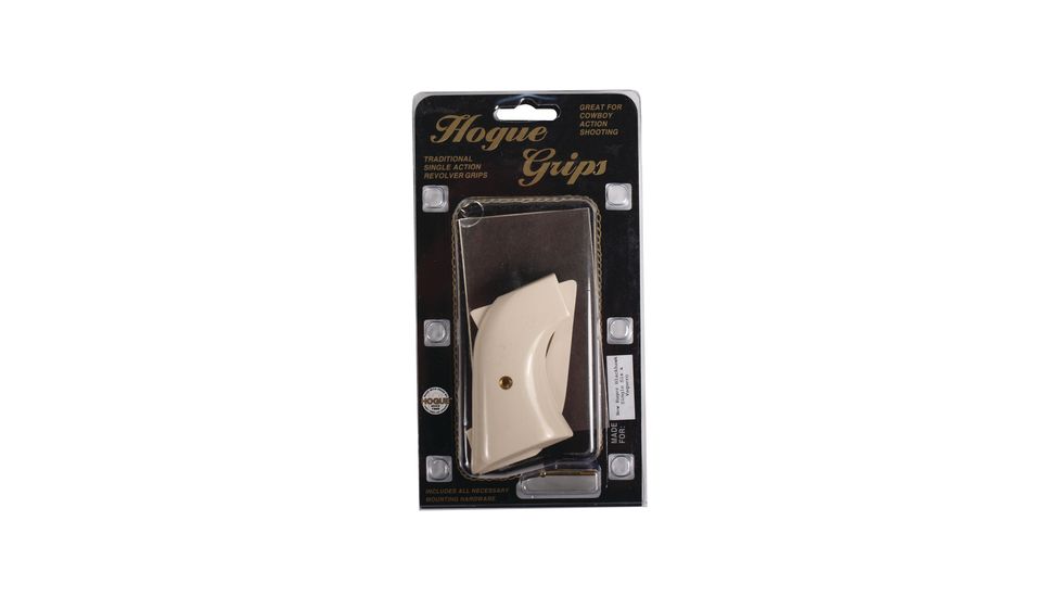 Hogue Cowboy Action Grip Ruger XR3 Frames, New Models Vaquero, Blackhawk and Single Six Ivory Polymer 79570