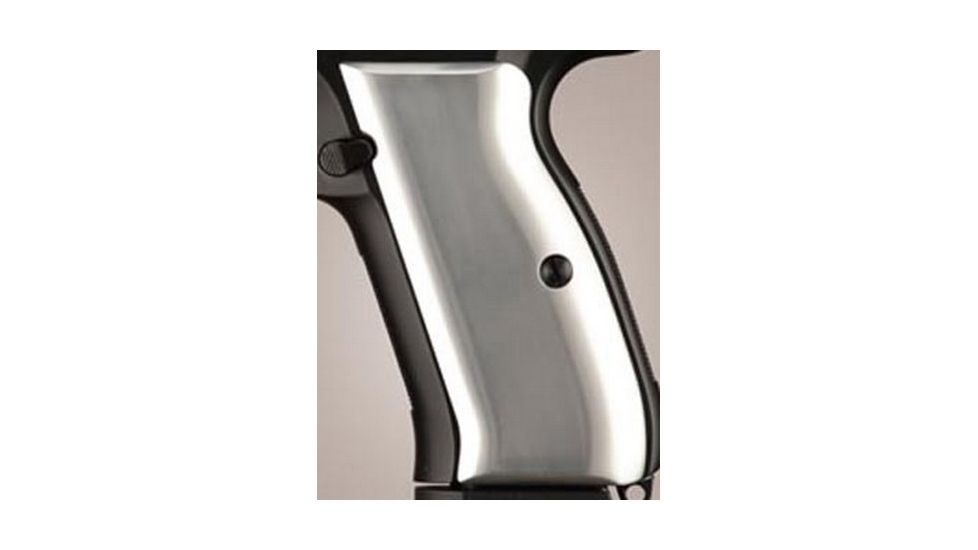 Hogue CZ-75 - CZ-85 Aluminum - Brushed Gloss Clear Anodized 75165