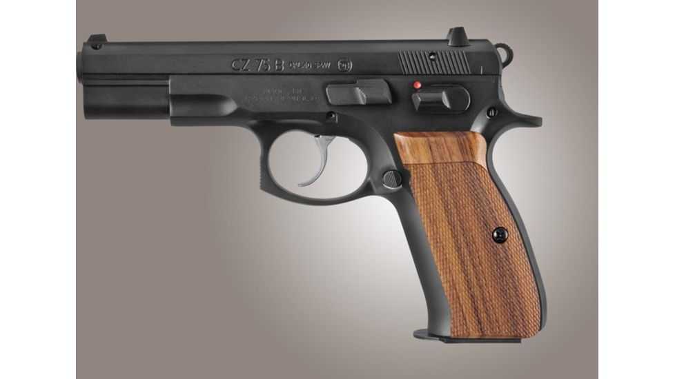 Hogue CZ-75, CZ-85 Pau Ferro Checkered 75311