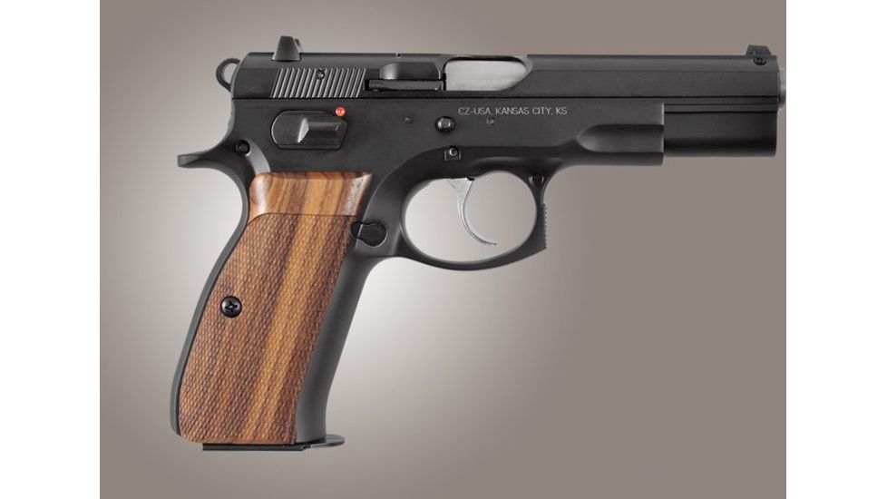 Hogue CZ-75, CZ-85 Pau Ferro Checkered 75311