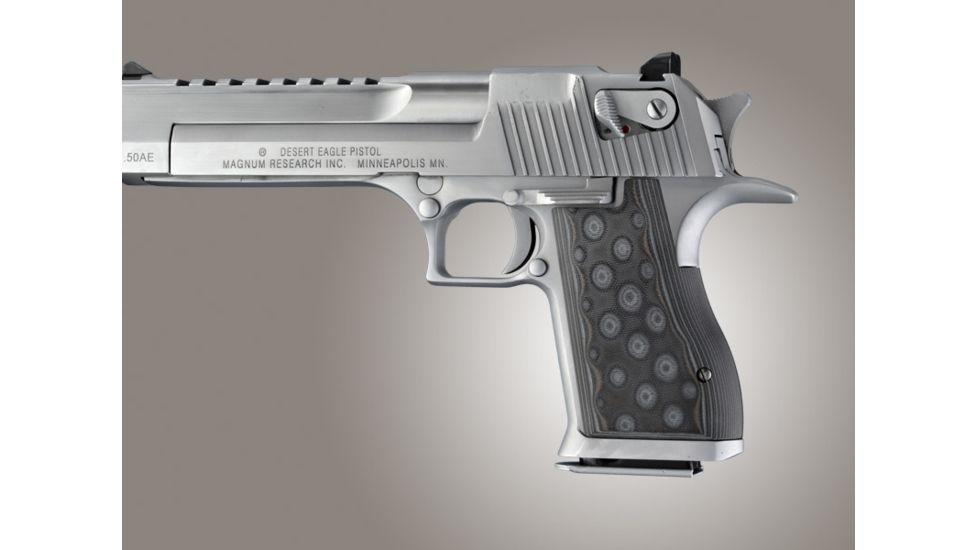 Hogue Desert Eagle G-10 - G-Mascus Black/Gray 03167-BLKGRY