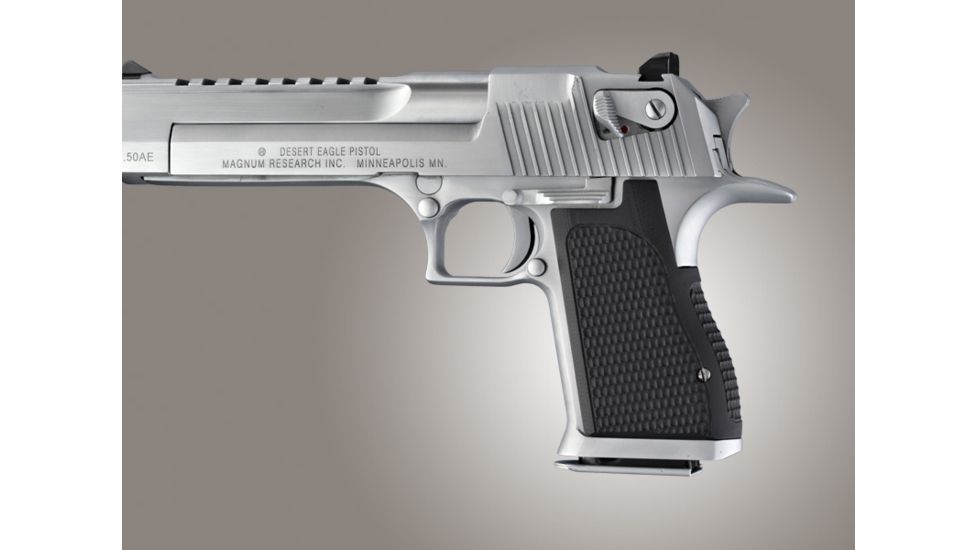 Hogue Desert Eagle Piranha Grip G-10 - Solid Black 03139