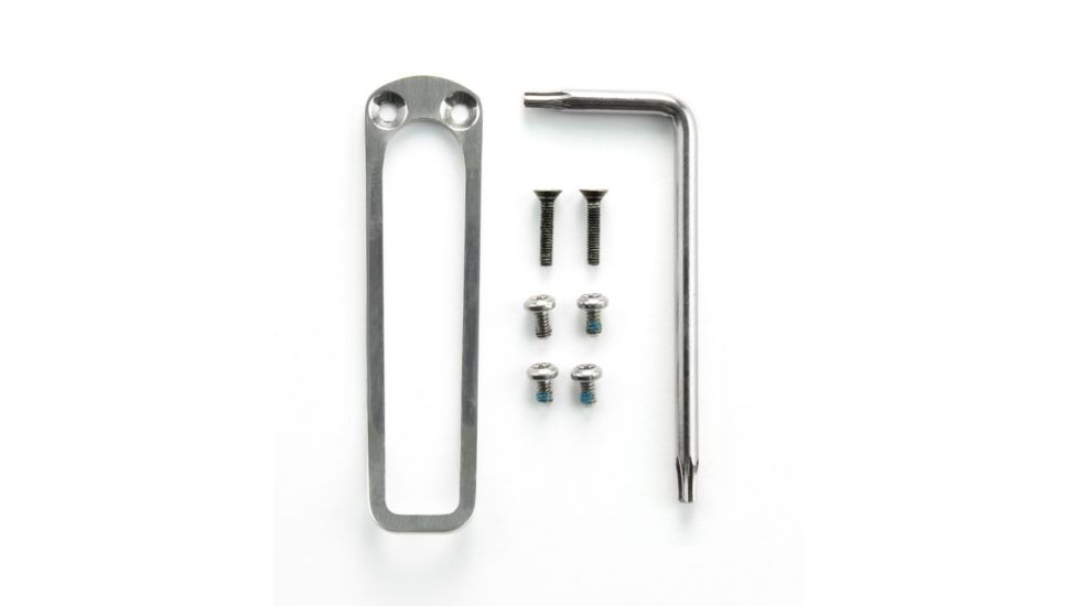 Hogue EX-02 3.375in. or 3.75in. Folder Stainless Steel Torx Screw and Clip Kit 34284