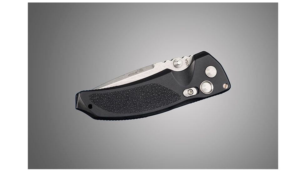 Hogue EX-03 3.5in Folder Drop Point Blade Tumble Finish Polymer Frame - Matte Black 34370