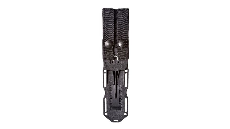 Hogue EX-F02 4.5in Fixed Clip Point Blade Tumbled Finish Auto Retention Sheath Black,Rubber OverMolded Frame Dark Earth 35273
