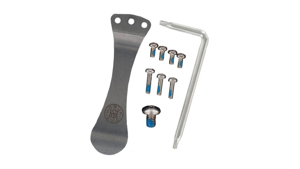 Hogue EX01 Folder 3.5 or 4 Stainless Steel Torx Screw Clip Kit 109680