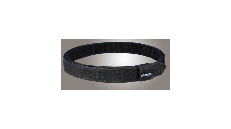 HOGUE Gear 1.5in. Wide 42in. Waist Black Competition Velcro Inner and Outer Belt Set, Black 50542