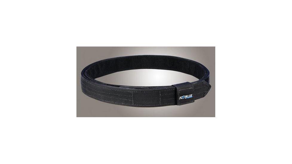 HOGUE Gear 1.5in. Wide 46in. Waist Black Competition Velcro Inner and Outer Belt Set, Black 50546
