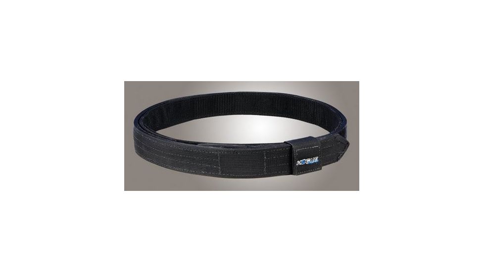 HOGUE Gear 1.5in. Wide 48in. Waist Black Competition Velcro Inner and Outer Belt Set, Black 50548