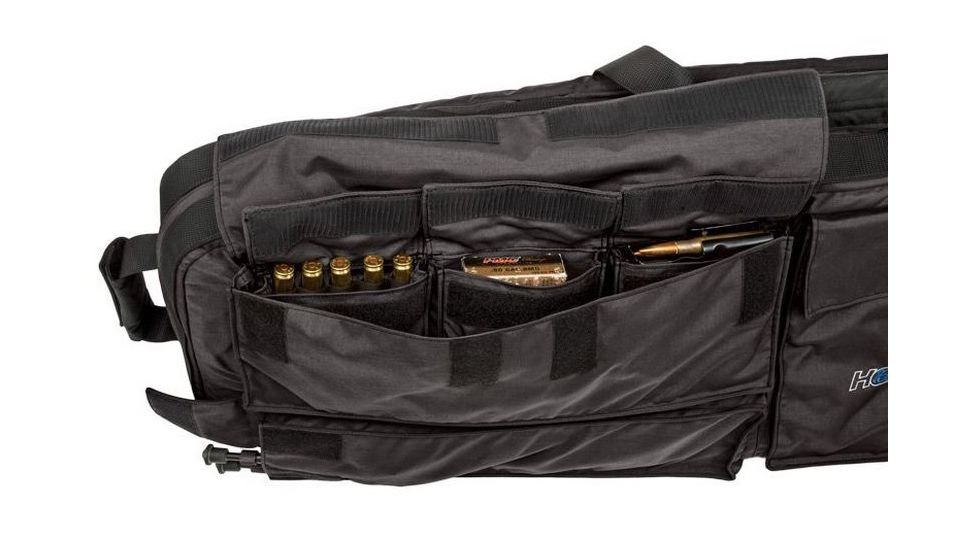 HOGUE Gear 50 Cal BFG Bag w/ Front Pocket and Handles, Black 16in. Tall 64in. Long, Black 59550
