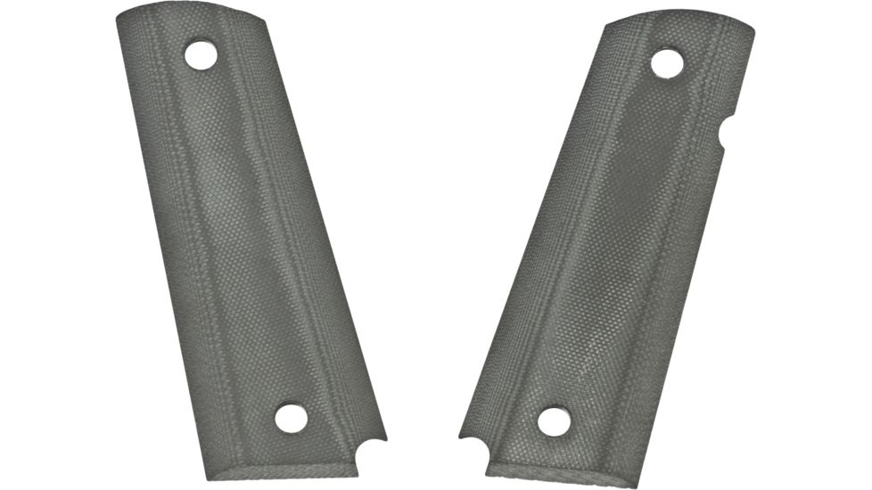 Hogue Govt. G-10 3/16 Thin Gun Grip- Solid Black 01469