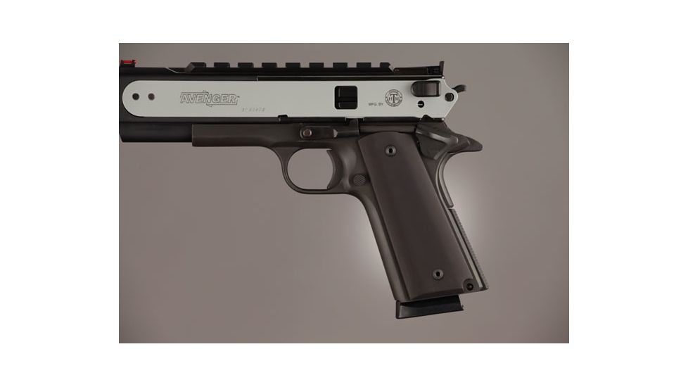 Hogue Govt. Model 3/16 Thin Aluminum - Matte Black Anodized 01460