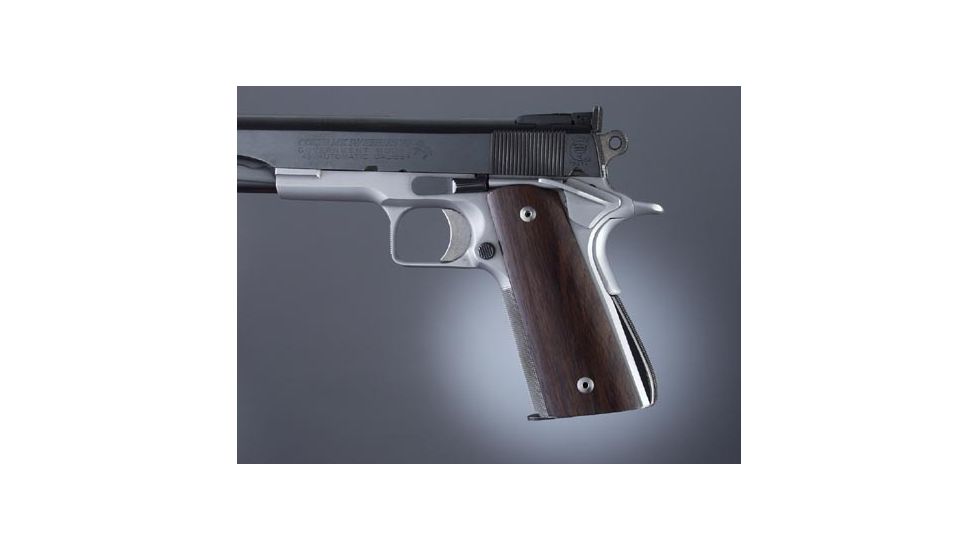 Hogue Govt. Model Rosewood S&amp;A Mag.-Well, Ambi. Cut 45930