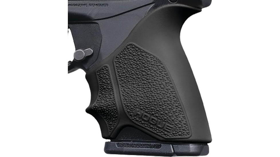 Hogue HandAll Beavertail Grip Sleeve Ruger Security 9 Compact - Black, 17710