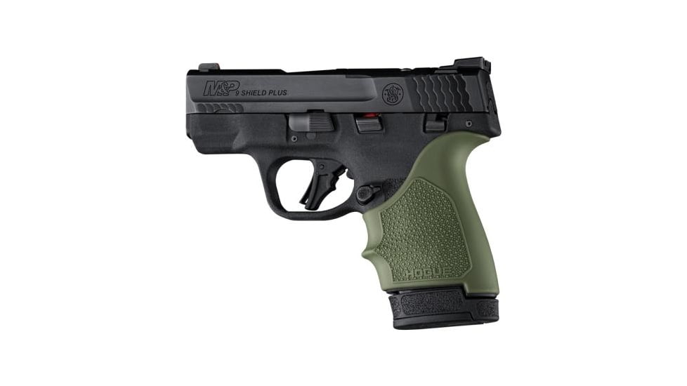 Hogue HANDALL BEAVERTAIL GRIP SLEEVE SWMP 9 SHIELD PLUS ODG, 18411