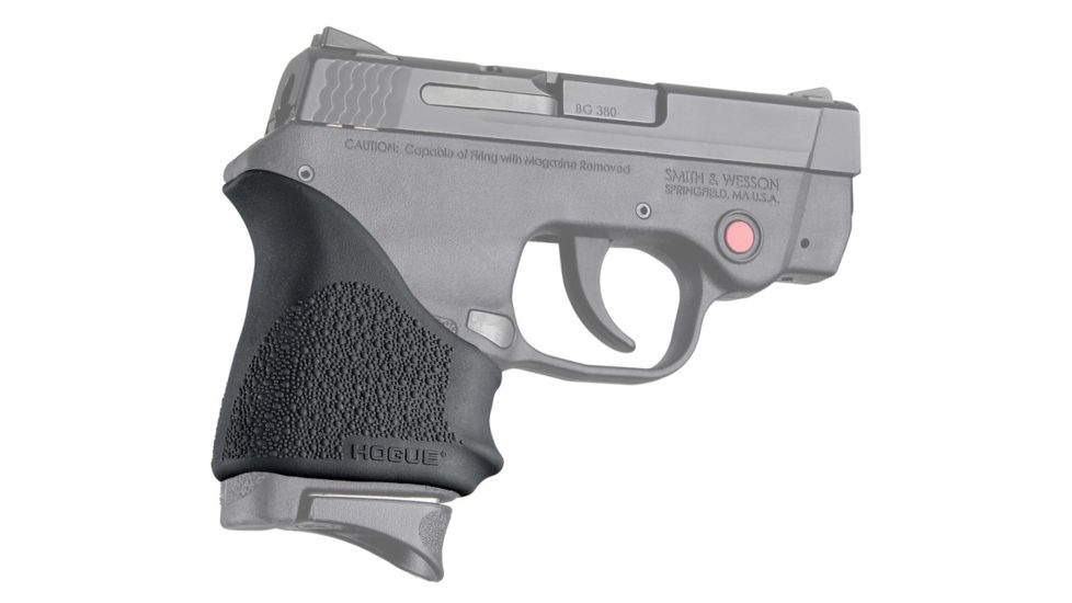 Hogue HandAll BGS Smith and Wesson Bodyguard/Taurus TCP and Spectrum, Black, 18500