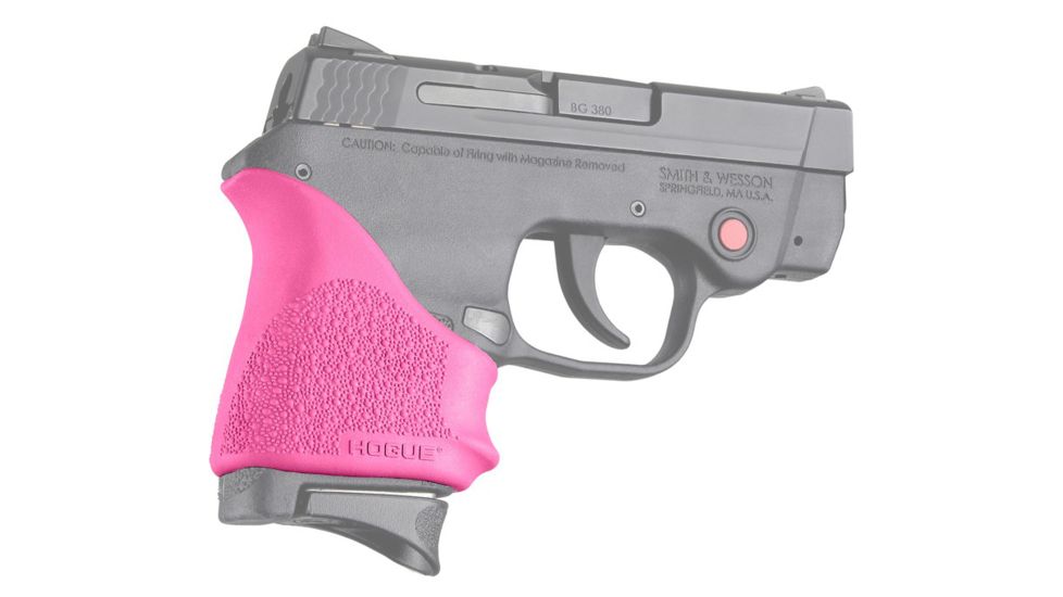 Hogue HandAll BGS Smith and Wesson Bodyguard/Taurus TCP and Spectrum, Pink, 18507