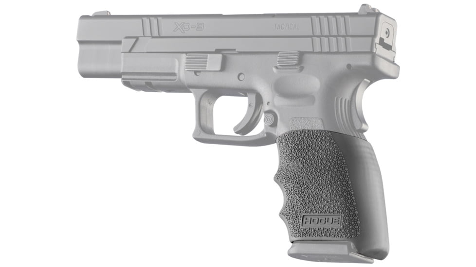 Hogue Handall Hybrid Grip Sleeve, Springfield XD9 9mm/40S&amp;W/357Sig, Slate Grey, 17302