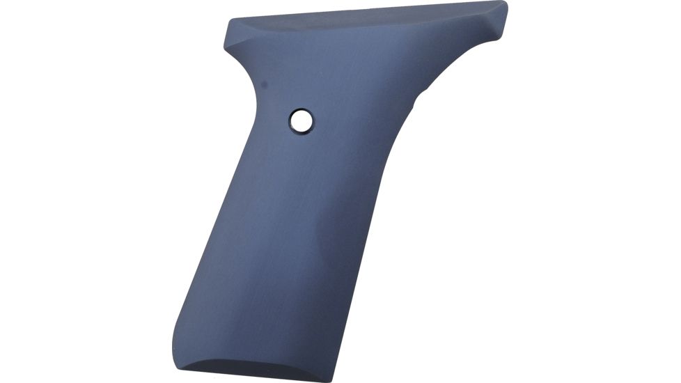 Hogue Handgun Grip, Aluminum Matte Blue Anodized  72163