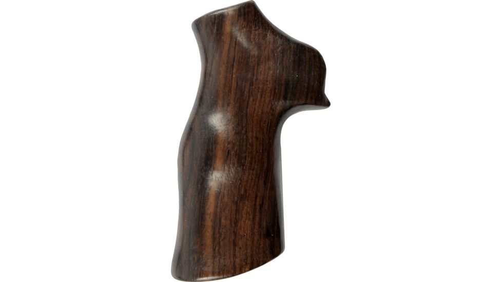 Hogue Handgun Grip, Rosewood No Finger Groove  80910