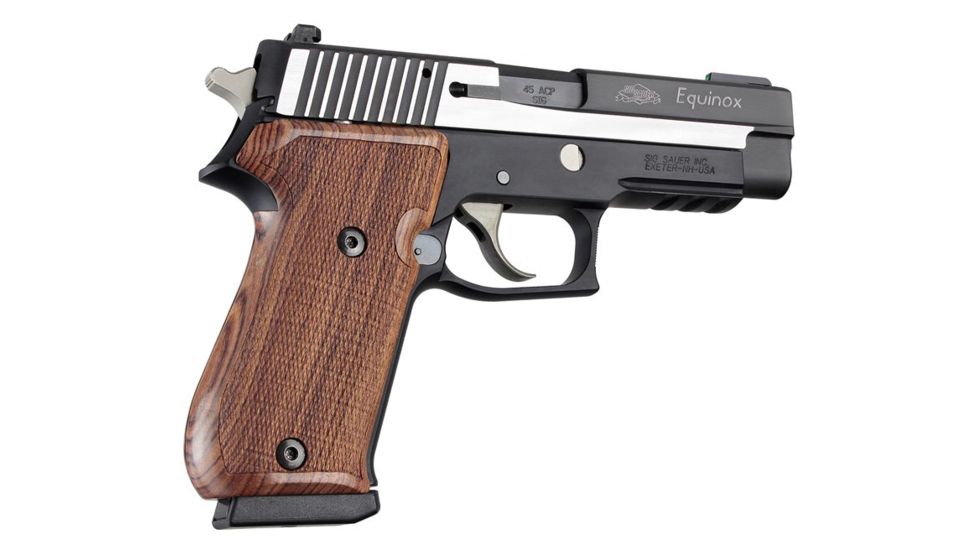 Hogue Handgun Grip, Kingwood American Model Checkered - SIG Sauer P220 - 20611