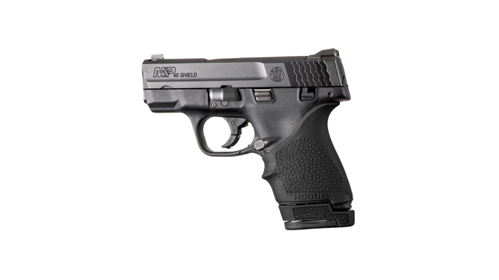 Hogue OverMolded Rubber Smith &amp; Wesson M&amp;P 40 Shield, 7 Round Magazine Base Pad