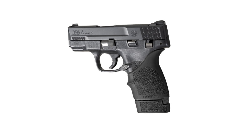 Hogue OverMolded Rubber Smith &amp; Wesson M&amp;P 45 Shield, 7 Round Magazine Base Pad