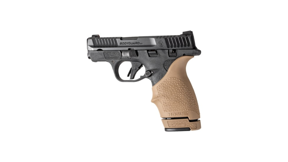 Hogue OverMolded Rubber Smith &amp; Wesson M&amp;P Bodyguard 2.0 .380, 12 Round Magazine Base Pad