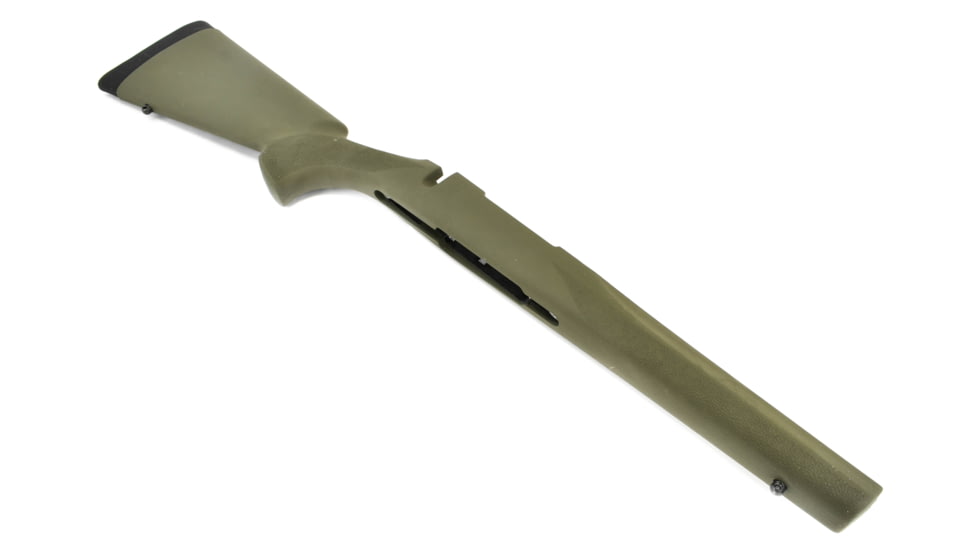 Hogue Howa 1500/Weatherby L.A. Standard Barrel Full Bed Block OD Green 15203