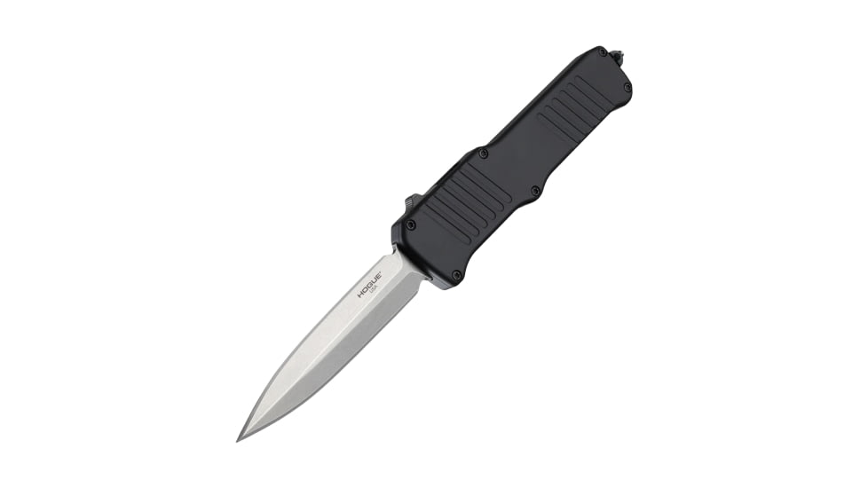 Hogue Incursion 3.9in Out the Front Automatic Folding Knife, Black, NSN 1095-01-598-4471, 54060