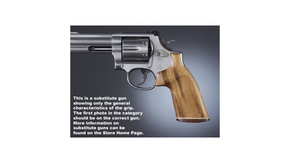 Hogue Diamondback, Goncalo No Finger Groove, Stripe/Cap, Checkered 49231