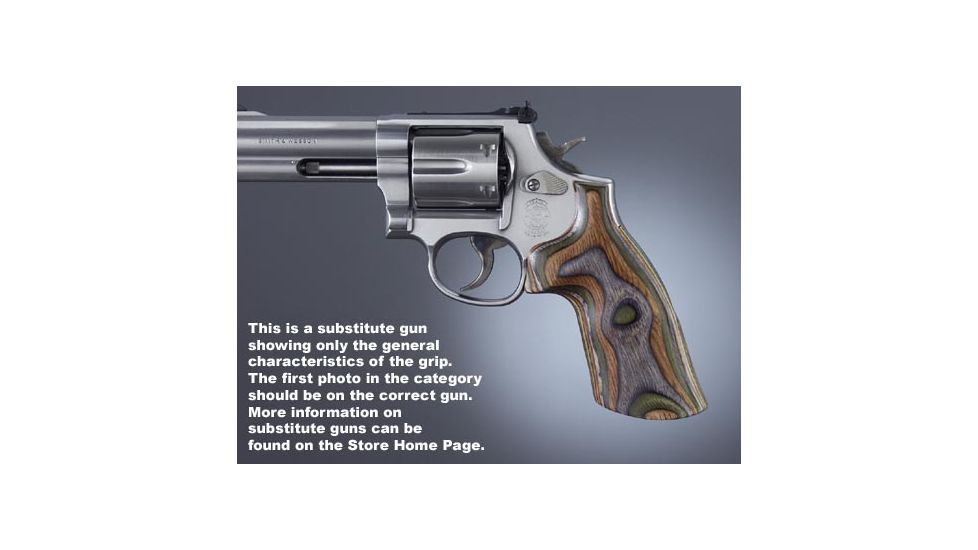Hogue GP100/Super Redhawk Lamo Camo No Finger Groove 80410