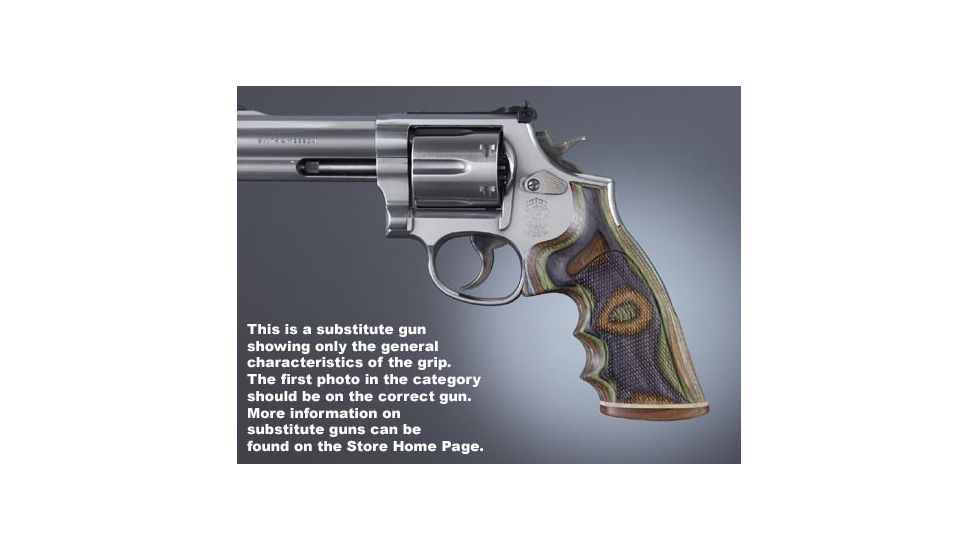 Hogue Dan Wesson Sm. Frame Lamo Camo Stripe/Cap, Checkered 57421