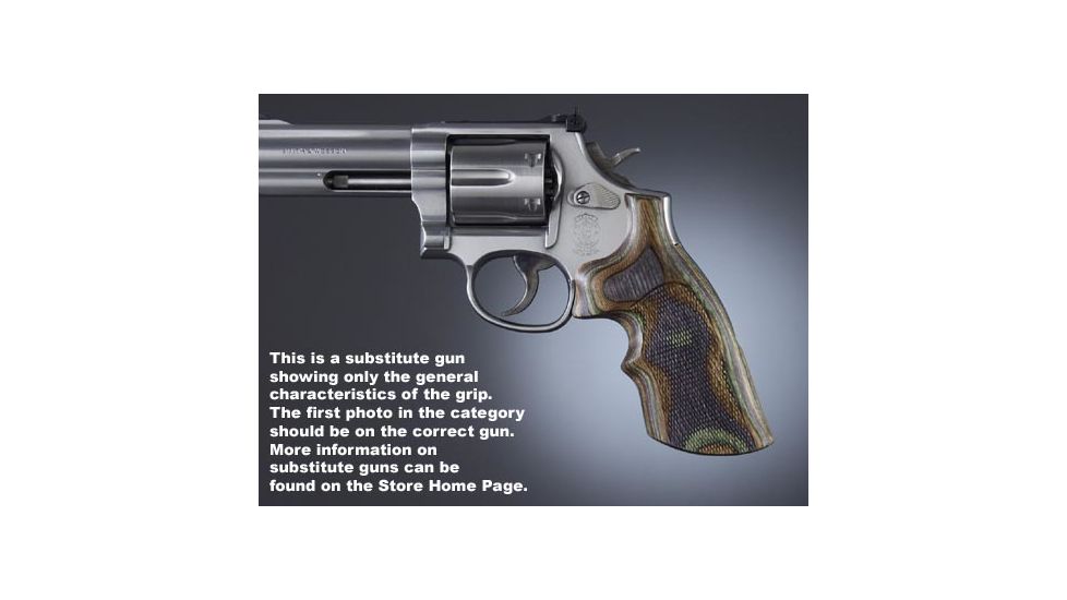 Hogue Blackhawk/Vaquero Lamo Camo Top Finger Groove Checkered 83451