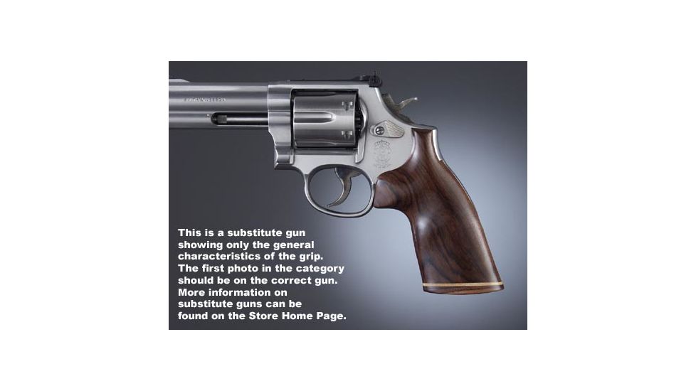 Hogue King Cobra/Anaconda Pau Ferro No Finger Groove, Stripe/Cap 47330