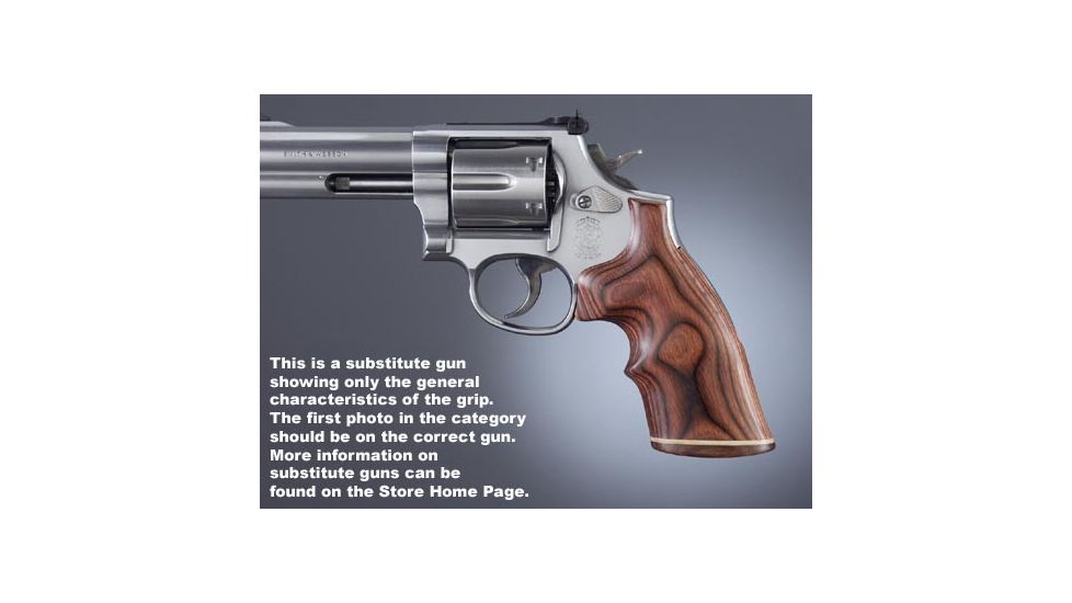 Hogue Taurus 85 Lamo Rose Top Finger Groove Stripe Cap 67540