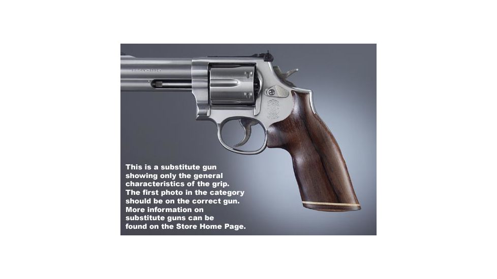 Hogue Blackhawk/Vaquero Rosewood No Finger Groove Stripe Cap 83930