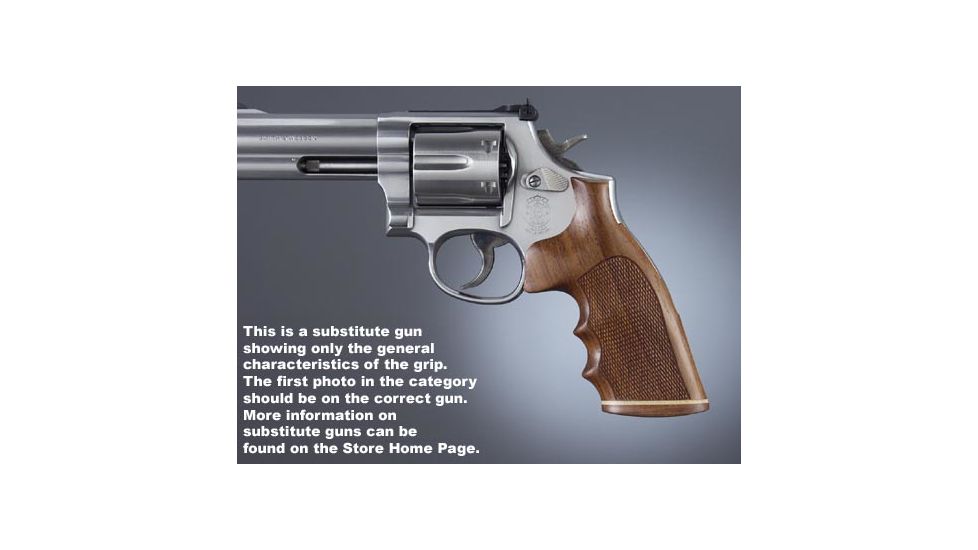 Hogue Detective Special, Rosewood Stripe/Cap, Checkered 48921