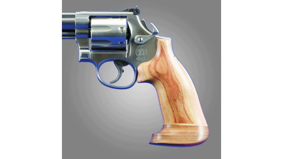 Hogue Trooper Mk III Tulipwood No Finger Groove Big Butt 42734