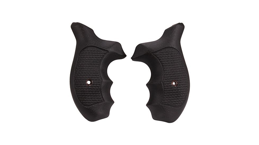 Hogue Kimber K6 Bantam Grip, Piranha, G10, Black, 41139