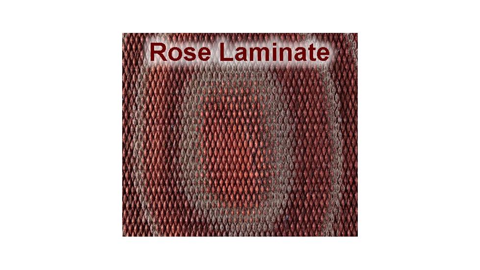 Hogue King Cobra Rosewood Laminate No Finger Groove, Big Butt, Checkered 47535