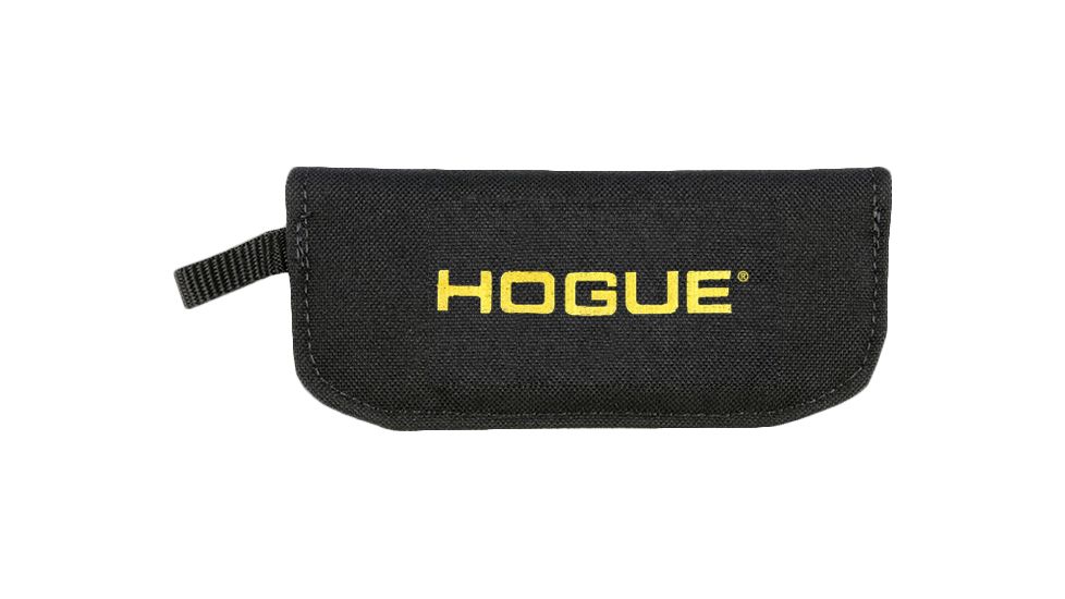 Hogue Knife Pouch, Folding Knife, Black, 6in., Velcro, Large 183127