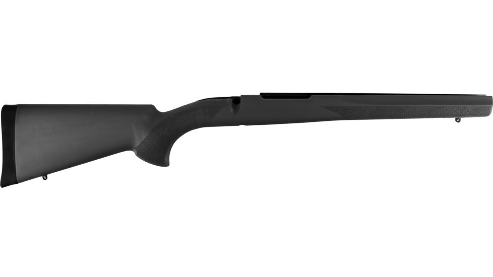 Hogue OverMolded Shotgun Stock, Black - Mossberg 500 - 05010
