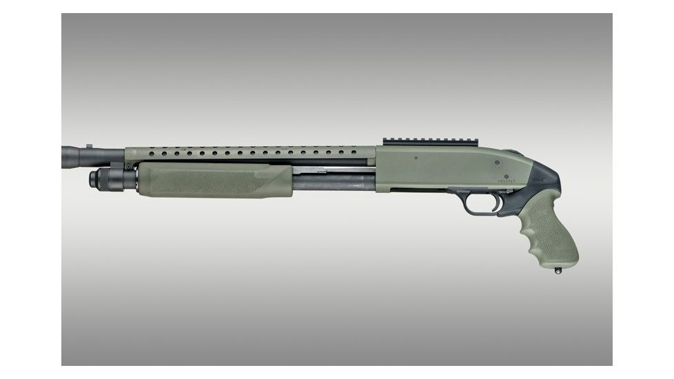 Hogue Mossberg 500 12 Gauge OverMolded Tamer Shotgun Pistol Grip and Forend 05115