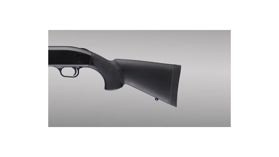 Hogue Mossberg 500 20 GA. OverMold Shotgun Stock kit w/ forend, 12in. L.O.P., Black 05037