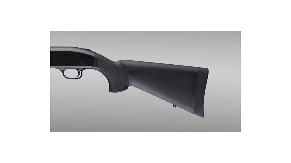 Hogue Mossberg 500 20 GA. OverMold Shotgun Stock kit w/ forend, Black 05017
