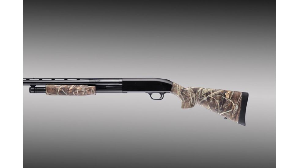 Hogue Mossberg 500 Overmolded Shotgun Stock Kit With Forend Adv Max4 05612