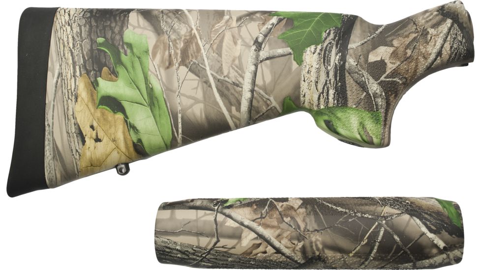 Hogue Mossberg 500 Overmolded Shotgun Stock Kit With Forend Rt Hardwoods 05412 1h Sk 05412