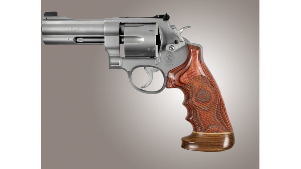Hogue N Rd. Conver. Rose Laminate Big Butt Checkered 25525